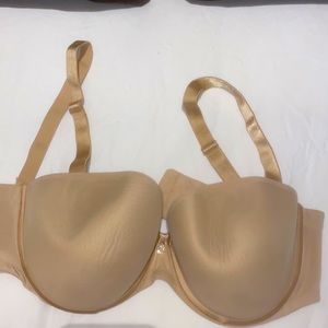Chantelle nude convertible straps push up bra